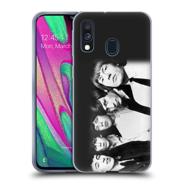 The Rolling Stones Graphics Classic Group Photo Soft Gel Case for Samsung Galaxy A40 (2019)
