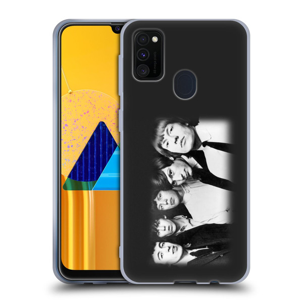 The Rolling Stones Graphics Classic Group Photo Soft Gel Case for Samsung Galaxy M30s (2019)/M21 (2020)