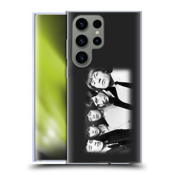The Rolling Stones Graphics Classic Group Photo Soft Gel Case for Samsung Galaxy S23 Ultra 5G