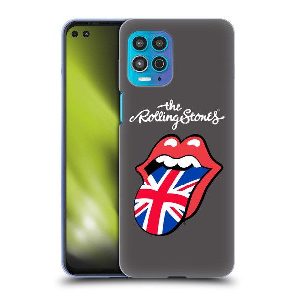 The Rolling Stones International Licks 1 United Kingdom Soft Gel Case for Motorola Moto G100