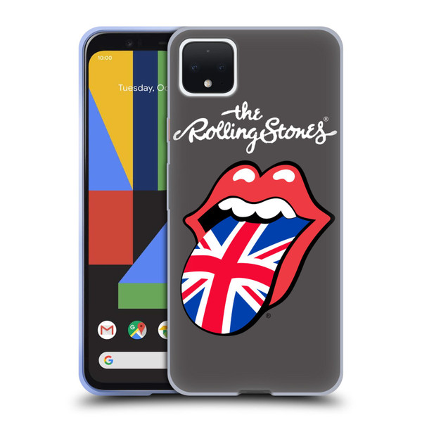 The Rolling Stones International Licks 1 United Kingdom Soft Gel Case for Google Pixel 4 XL