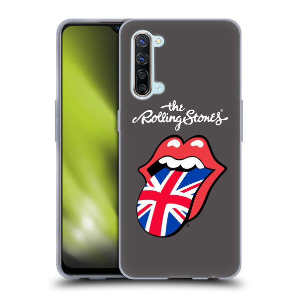 The Rolling Stones International Licks 1 United Kingdom Soft Gel Case for OPPO Find X2 Lite 5G