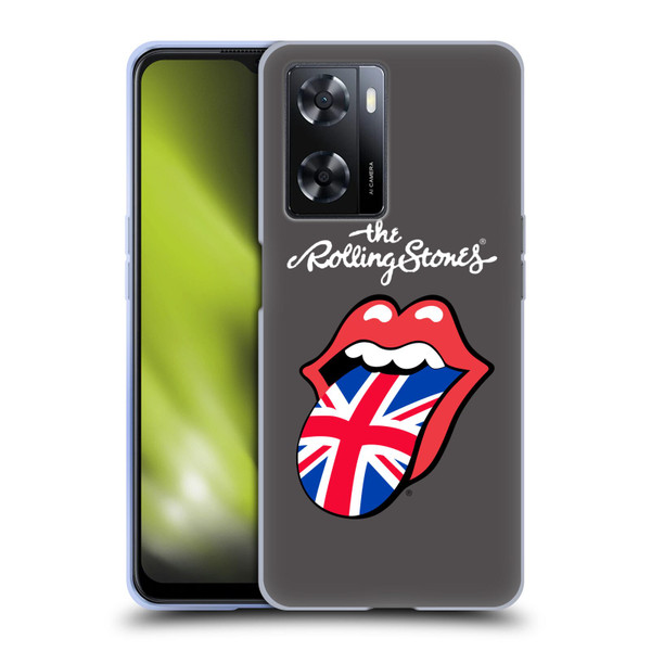 The Rolling Stones International Licks 1 United Kingdom Soft Gel Case for OPPO A57s