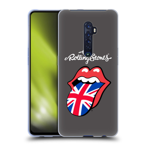 The Rolling Stones International Licks 1 United Kingdom Soft Gel Case for OPPO Reno 2