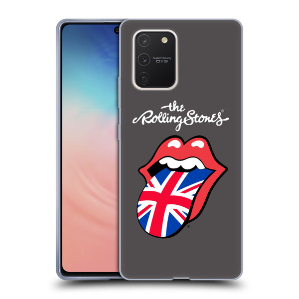 The Rolling Stones International Licks 1 United Kingdom Soft Gel Case for Samsung Galaxy S10 Lite