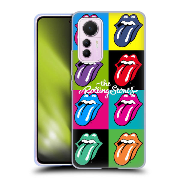 The Rolling Stones Licks Collection Pop Art 1 Soft Gel Case for Xiaomi 12 Lite