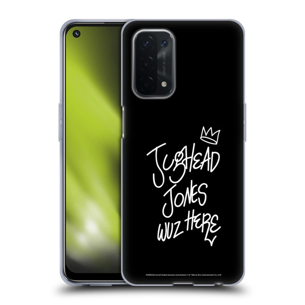 Riverdale Graphic Art Jughead Wuz Here Soft Gel Case for OPPO A54 5G