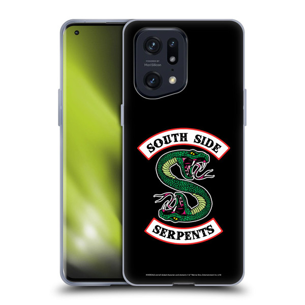 Riverdale Graphic Art South Side Serpents Soft Gel Case for OPPO Find X5 Pro