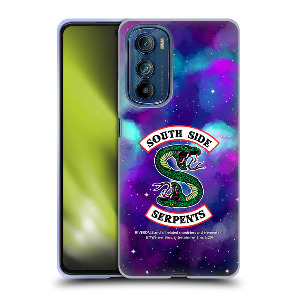 Riverdale South Side Serpents Nebula Logo 1 Soft Gel Case for Motorola Edge 30