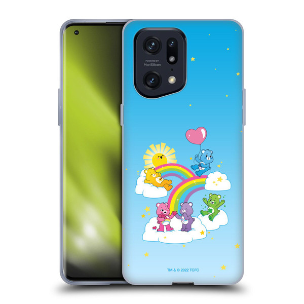 Care Bears 40th Anniversary Iconic Soft Gel Case for OPPO Find X5 Pro
