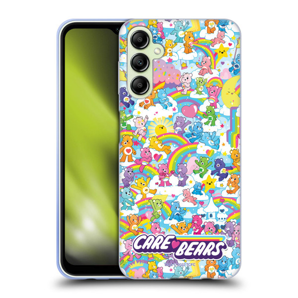 Care Bears 40th Anniversary Rainbow Soft Gel Case for Samsung Galaxy A14 5G
