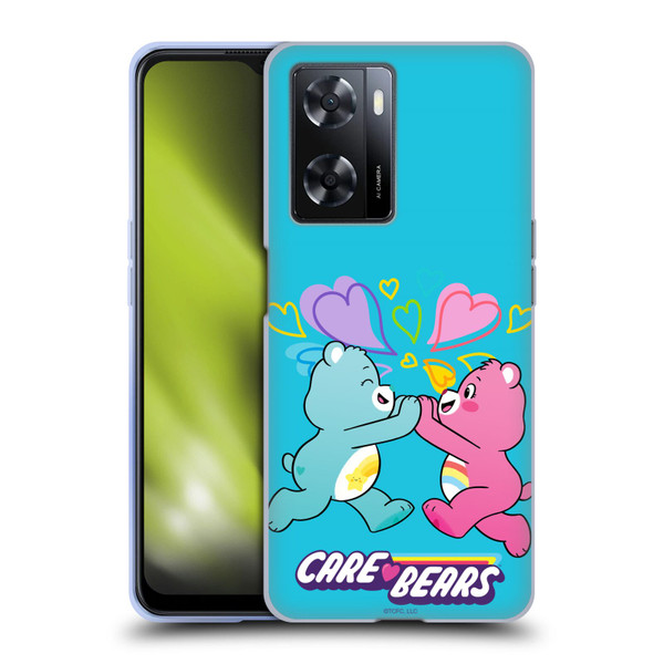Care Bears Characters Funshine, Cheer And Grumpy Group 2 Soft Gel Case for OPPO A57s