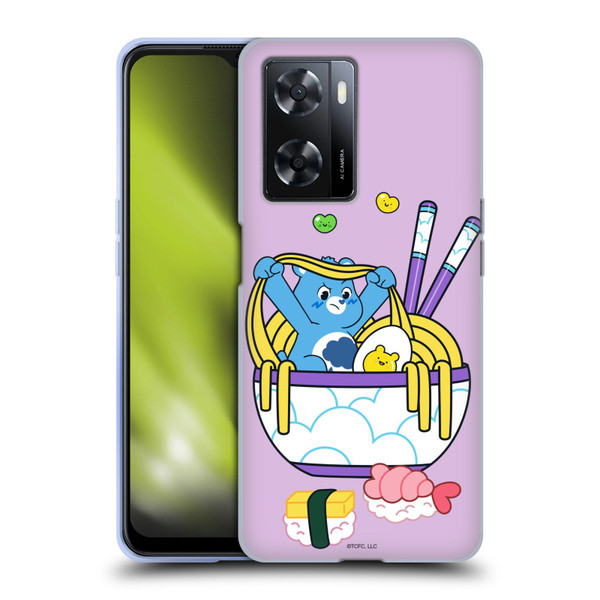 Care Bears Sweet And Savory Grumpy Ramen Sushi Soft Gel Case for OPPO A57s