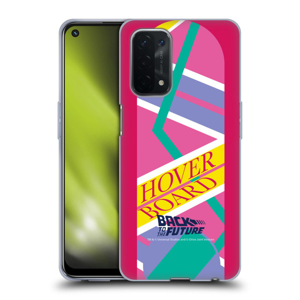 Back to the Future I Composed Art Hoverboard 2 Soft Gel Case for OPPO A54 5G