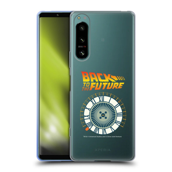 Back to the Future I Key Art Wheel Soft Gel Case for Sony Xperia 5 IV