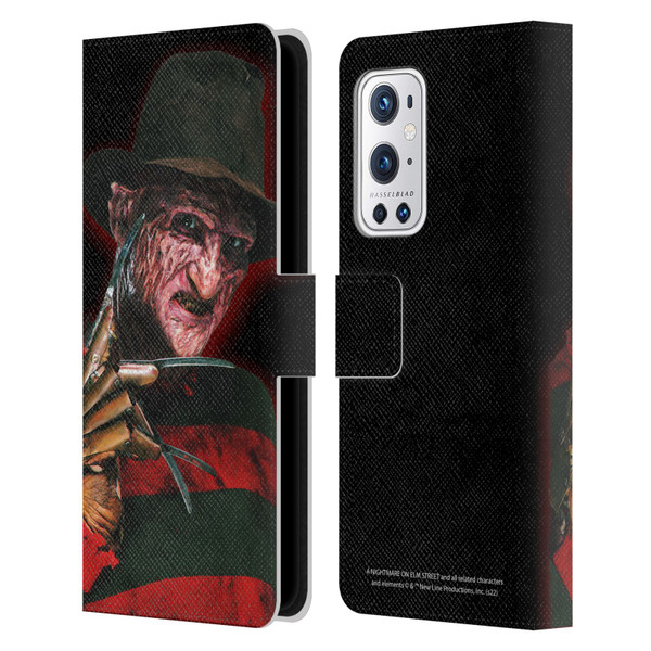 A Nightmare On Elm Street 2 Freddy's Revenge Graphics Key Art Leather Book Wallet Case Cover For OnePlus 9 Pro
