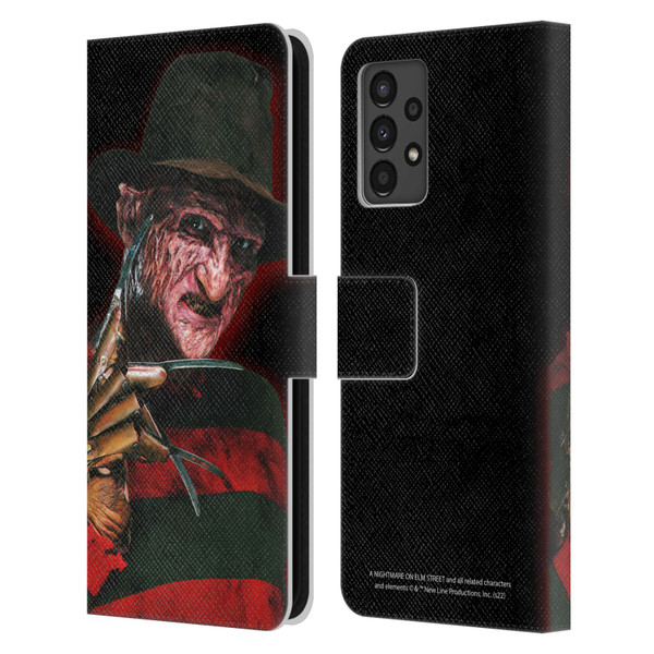A Nightmare On Elm Street 2 Freddy's Revenge Graphics Key Art Leather Book Wallet Case Cover For Samsung Galaxy A13 (2022)