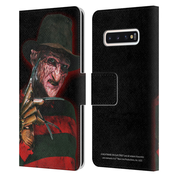 A Nightmare On Elm Street 2 Freddy's Revenge Graphics Key Art Leather Book Wallet Case Cover For Samsung Galaxy S10