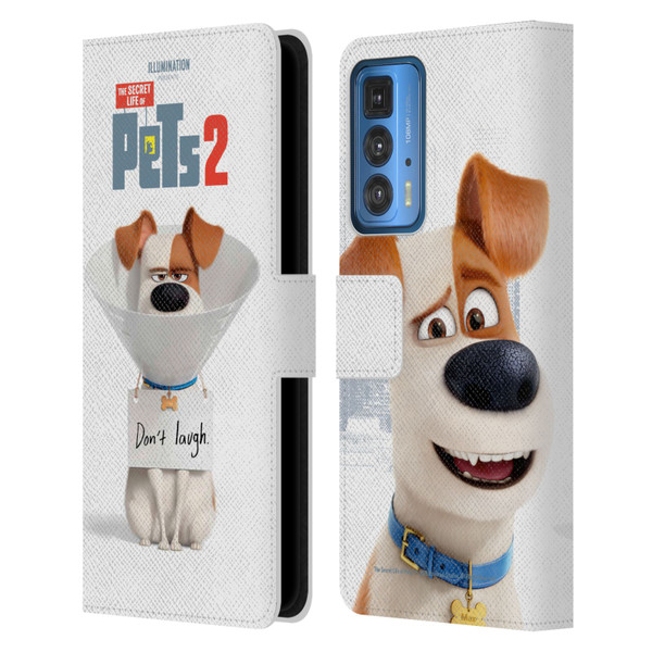 The Secret Life of Pets 2 Character Posters Max Jack Russell Dog Leather Book Wallet Case Cover For Motorola Edge 20 Pro
