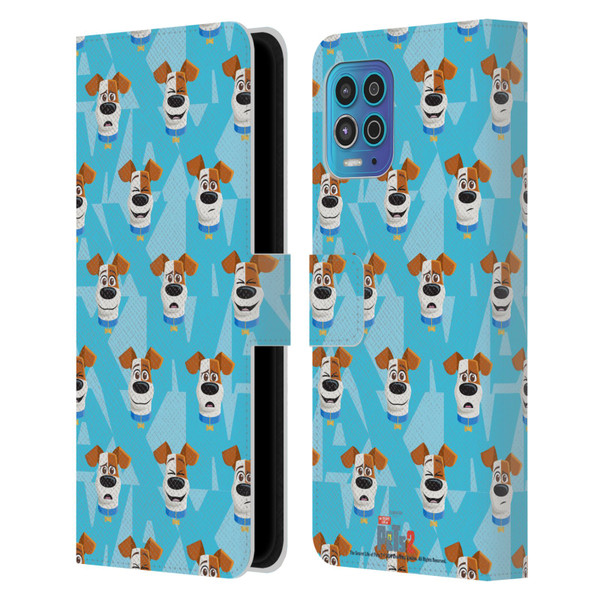 The Secret Life of Pets 2 II For Pet's Sake Max Dog Pattern Leather Book Wallet Case Cover For Motorola Moto G100