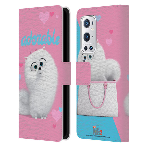 The Secret Life of Pets 2 II For Pet's Sake Gidget Pomeranian Dog Leather Book Wallet Case Cover For OnePlus 9 Pro