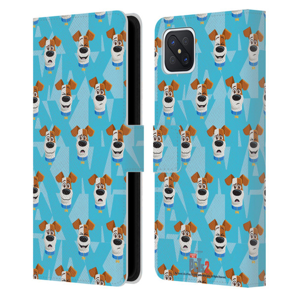 The Secret Life of Pets 2 II For Pet's Sake Max Dog Pattern Leather Book Wallet Case Cover For OPPO Reno4 Z 5G