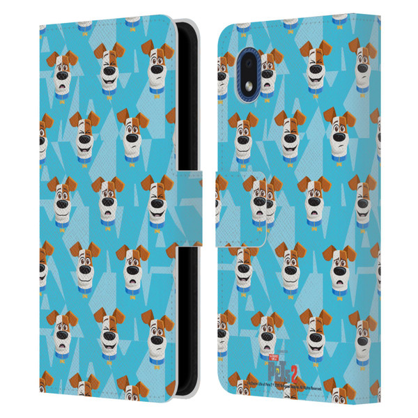 The Secret Life of Pets 2 II For Pet's Sake Max Dog Pattern Leather Book Wallet Case Cover For Samsung Galaxy A01 Core (2020)