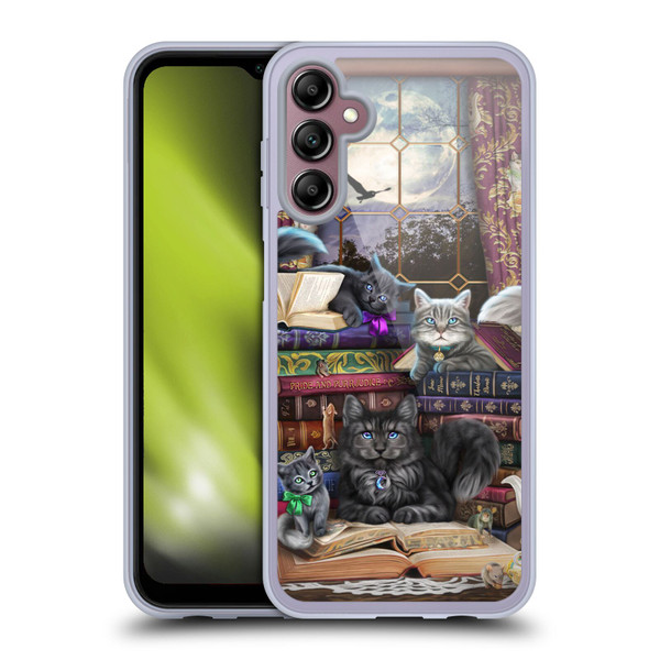 Brigid Ashwood Cats Storytime Cats And Books Soft Gel Case for Samsung Galaxy A14 5G