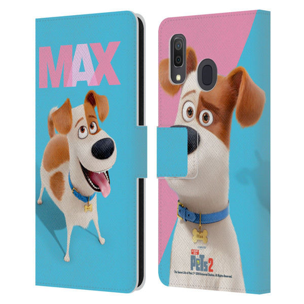 The Secret Life of Pets 2 II For Pet's Sake Max Dog Leather Book Wallet Case Cover For Samsung Galaxy A33 5G (2022)