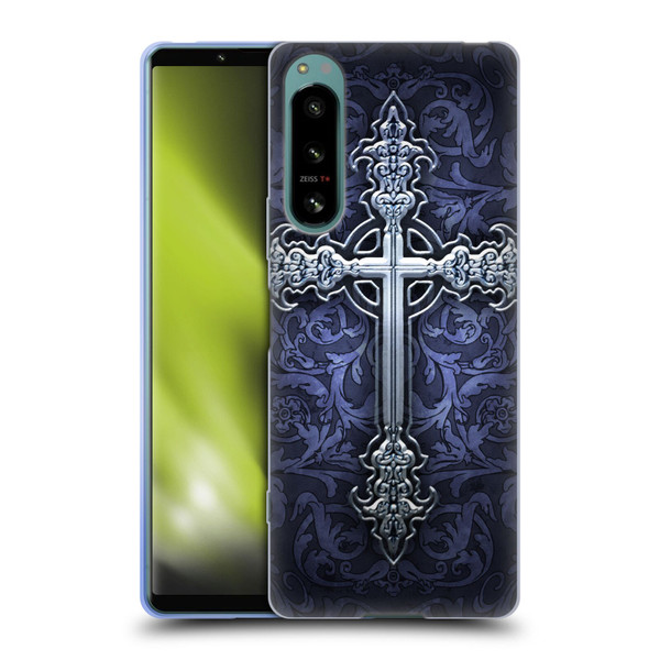 Brigid Ashwood Crosses Gothic Soft Gel Case for Sony Xperia 5 IV