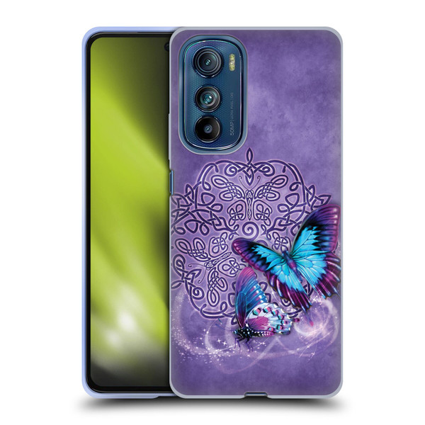 Brigid Ashwood Celtic Wisdom Butterfly Soft Gel Case for Motorola Edge 30