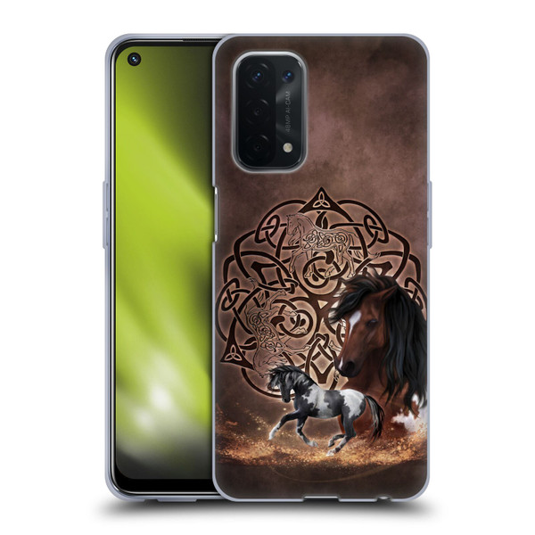 Brigid Ashwood Celtic Wisdom Horse Soft Gel Case for OPPO A54 5G