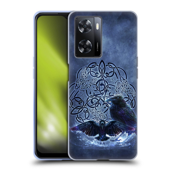 Brigid Ashwood Celtic Wisdom Raven Soft Gel Case for OPPO A57s