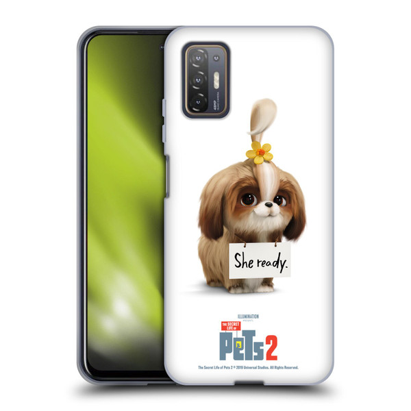 The Secret Life of Pets 2 Character Posters Daisy Shi Tzu Dog Soft Gel Case for HTC Desire 21 Pro 5G