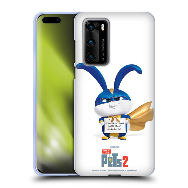 The Secret Life of Pets 2 Character Posters Snowball Rabbit Bunny Soft Gel Case for Huawei P40 5G