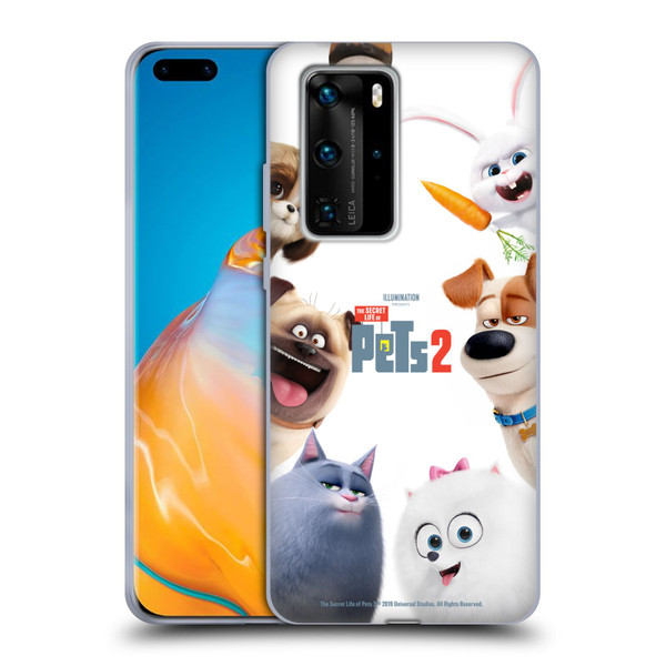 The Secret Life of Pets 2 Character Posters Group Soft Gel Case for Huawei P40 Pro / P40 Pro Plus 5G