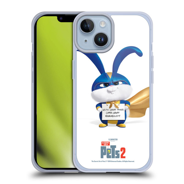 The Secret Life of Pets 2 Character Posters Snowball Rabbit Bunny Soft Gel Case for Apple iPhone 14