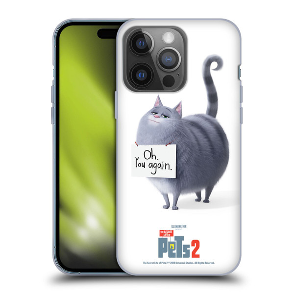 The Secret Life of Pets 2 Character Posters Chloe Cat Soft Gel Case for Apple iPhone 14 Pro