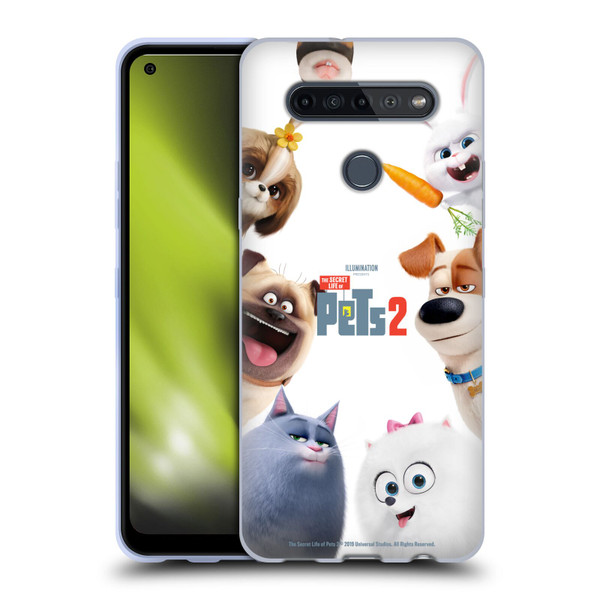 The Secret Life of Pets 2 Character Posters Group Soft Gel Case for LG K51S