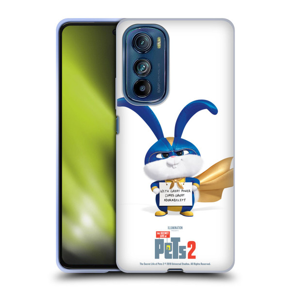 The Secret Life of Pets 2 Character Posters Snowball Rabbit Bunny Soft Gel Case for Motorola Edge 30