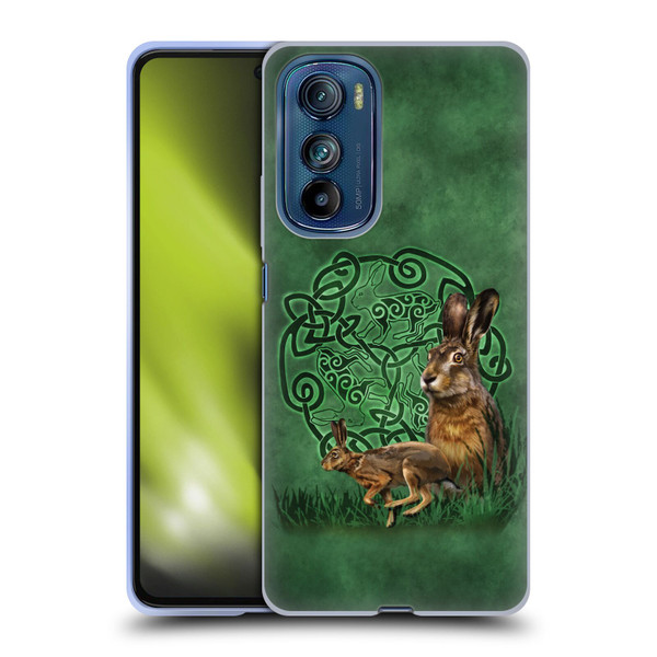 Brigid Ashwood Celtic Wisdom 2 Hare Soft Gel Case for Motorola Edge 30