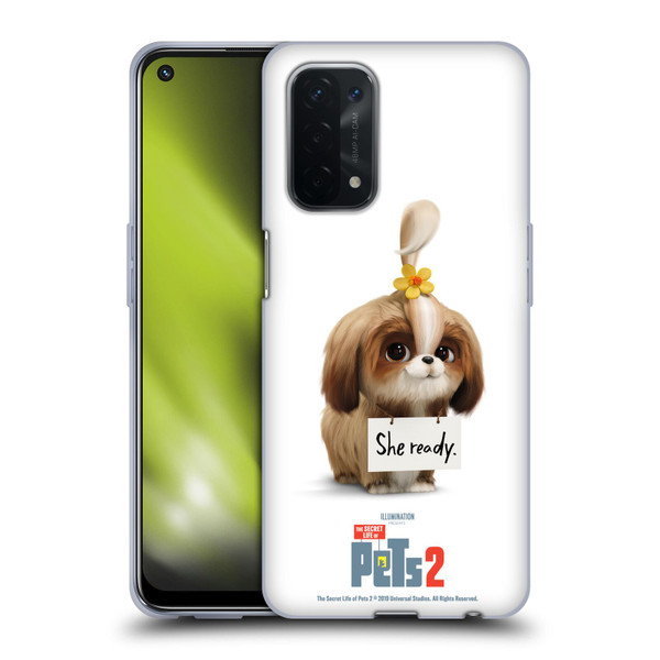 The Secret Life of Pets 2 Character Posters Daisy Shi Tzu Dog Soft Gel Case for OPPO A54 5G