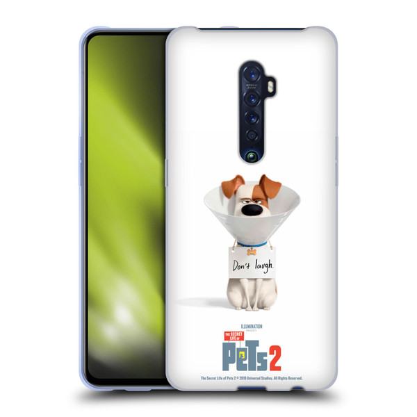 The Secret Life of Pets 2 Character Posters Max Jack Russell Dog Soft Gel Case for OPPO Reno 2