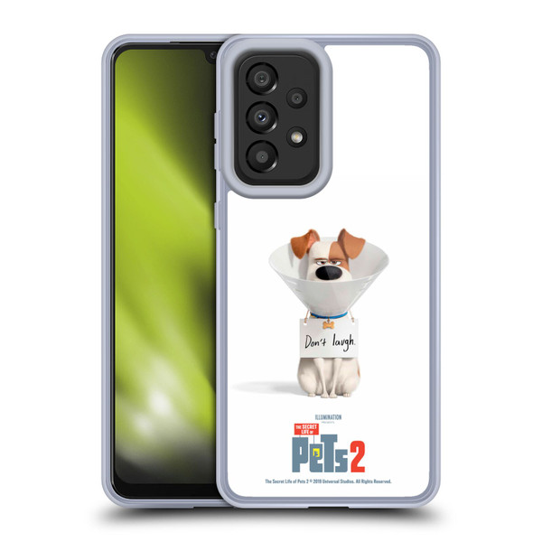 The Secret Life of Pets 2 Character Posters Max Jack Russell Dog Soft Gel Case for Samsung Galaxy A33 5G (2022)