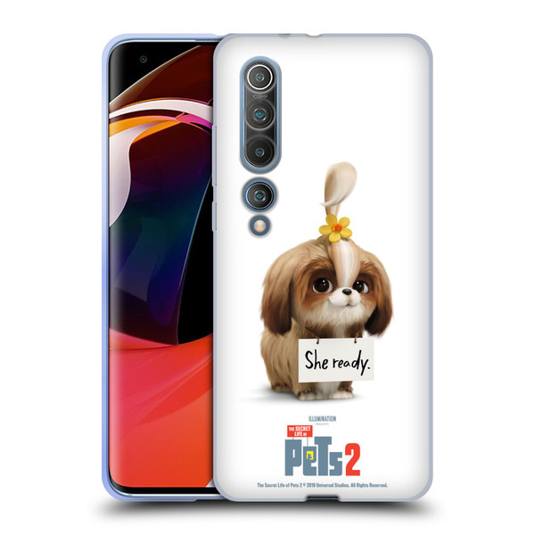 The Secret Life of Pets 2 Character Posters Daisy Shi Tzu Dog Soft Gel Case for Xiaomi Mi 10 5G / Mi 10 Pro 5G