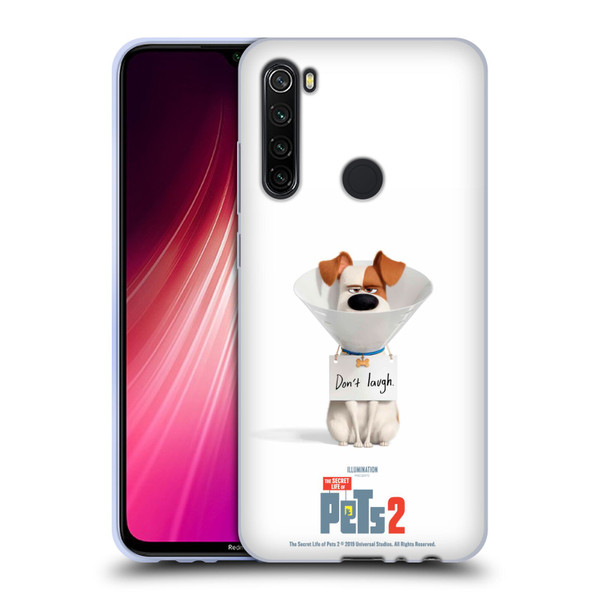 The Secret Life of Pets 2 Character Posters Max Jack Russell Dog Soft Gel Case for Xiaomi Redmi Note 8T