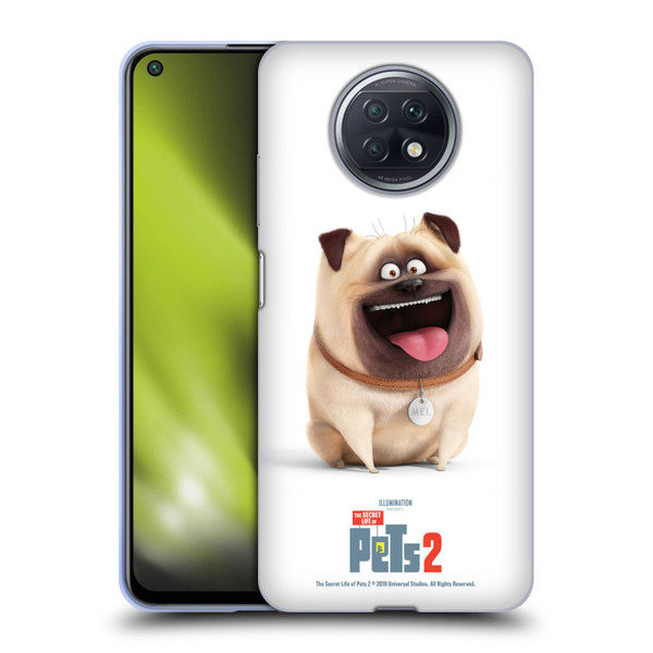 The Secret Life of Pets 2 Character Posters Mel Pug Dog Soft Gel Case for Xiaomi Redmi Note 9T 5G