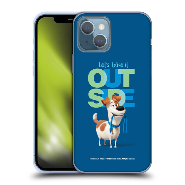 The Secret Life of Pets 2 II For Pet's Sake Max Dog Leash Soft Gel Case for Apple iPhone 13