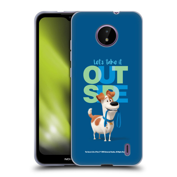 The Secret Life of Pets 2 II For Pet's Sake Max Dog Leash Soft Gel Case for Nokia C10 / C20