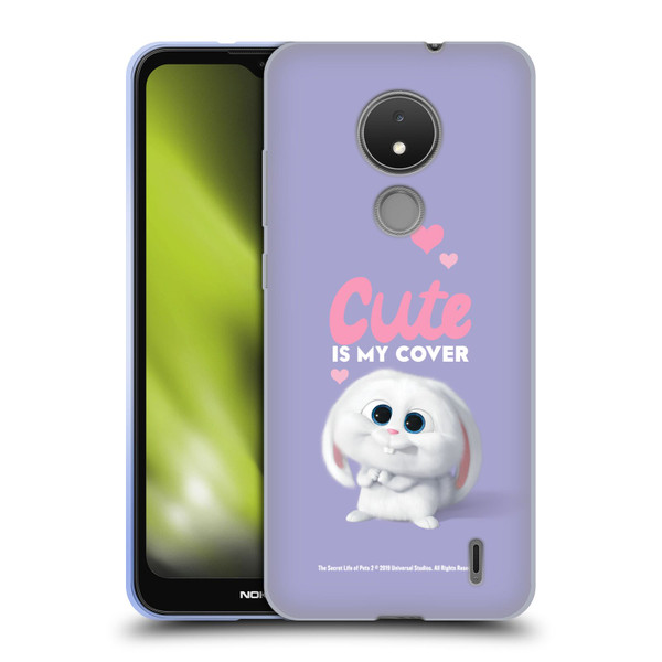The Secret Life of Pets 2 II For Pet's Sake Snowball Rabbit Bunny Cute Soft Gel Case for Nokia C21